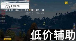 绝地求生上帝四世辅助：全网追踪无敌，通宵稳定不封号