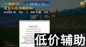 <b>绝地求生最强辅助工具，助你大吉大利天天吃鸡</b>