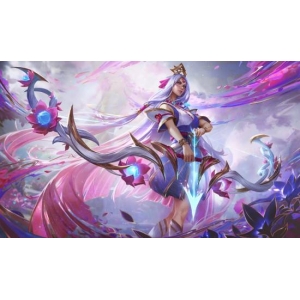 《英雄联盟》灵魂莲华皮肤上新：刀妹婕拉仙味十足太美了！