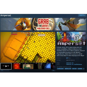 Steam喜加一：肉鸽动作RPG《Ampersat》免费领！